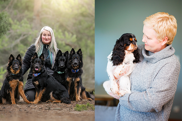 Nina Kallio ja Maria Ritvanen kasvattavat varsin erilaisia rotuja. Työssään heitä yhdistävät samanlaiset kokemukset.